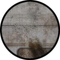 Gaming Mat Rural / City 4x6 Two Sided 2