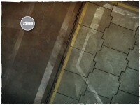 Deep Cut Studio Wargames Terrain Mat Neo Tokyo 4x4 2