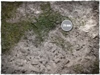 Deep Cut Studio Wargames Terrain Mat Medieval Ruins 4x6 2