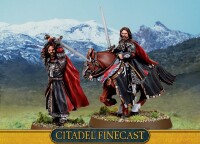 Herr der Ringe Aragorn zu Fuß und Beritten (Das Schwar