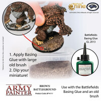 Battlefield Brown Battleground Basing 150ml 3