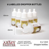 Paint Mixing Empty Bottles (6 Stück) 2