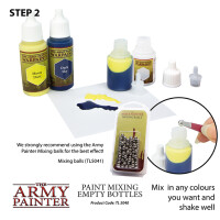 Paint Mixing Empty Bottles (6 Stück) 4