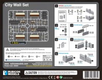 City Walls Set 1 Scenery Series 1/56 28mm 2