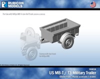 US Jeep MB-T / T3 Military Trailer 1/56  gallery