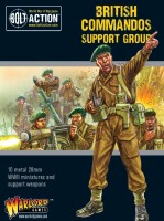 British Commandos Support Group 28mm 1