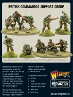 British Commandos Support Group 28mm 2