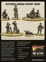 Blitzkrieg German Support Group 28mm 2