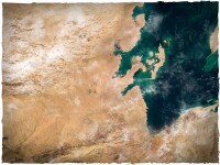 Deep Cut Studio Wargames Terrain Mat Orbital Dunes 4x4 2