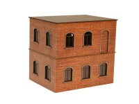 Ziterdes Mietshaus Obergeschoss Klinkefassade 28mm 5